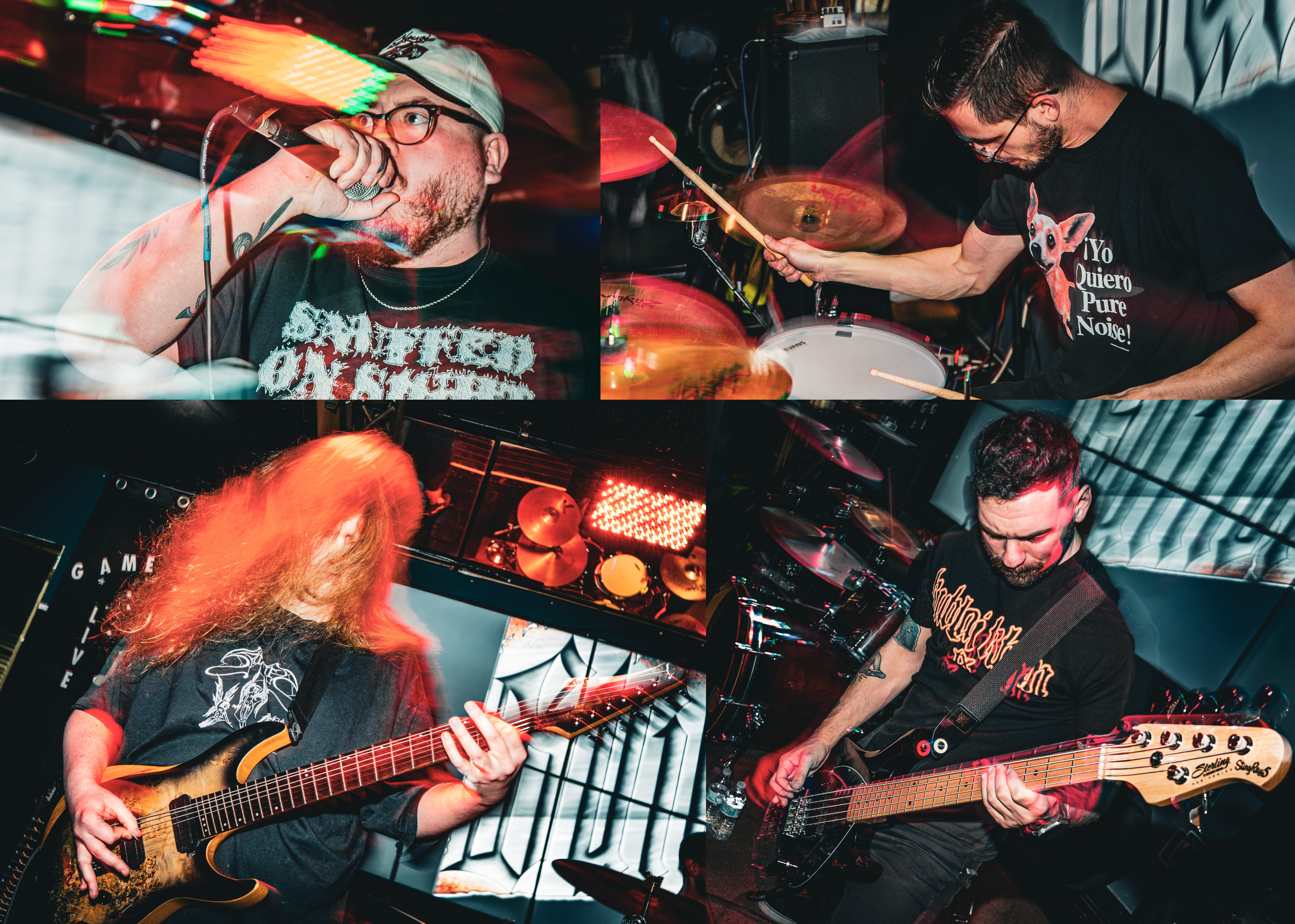 Guillotine Live Collage